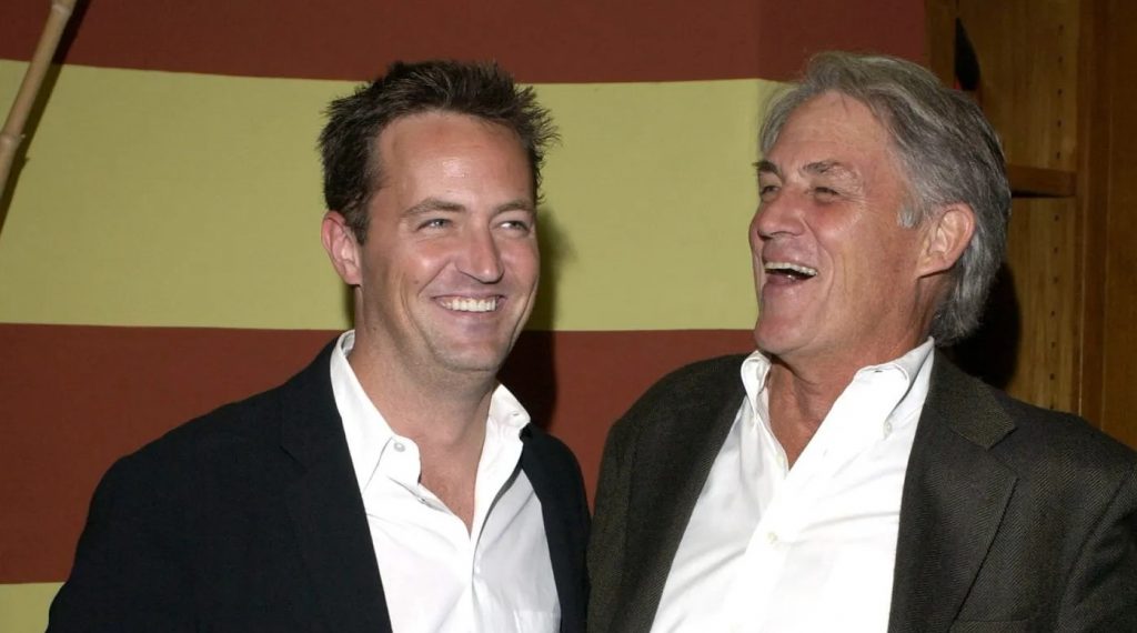 Matthew Perry et son père John Bennett Perry