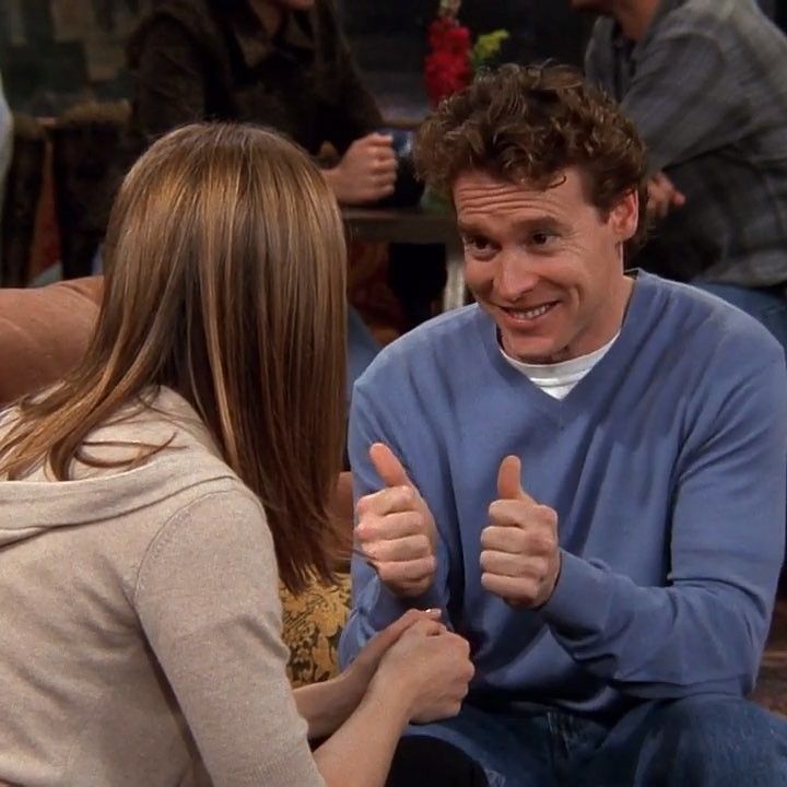 Joshua Bergen et Rachel Green dans Friends
